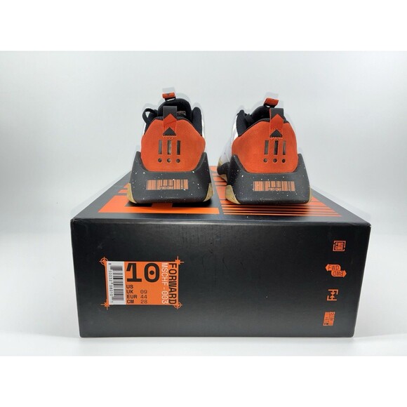 MSCHF FWD Black Orange White Sneakers Men’s Size 10 MSCHF-005